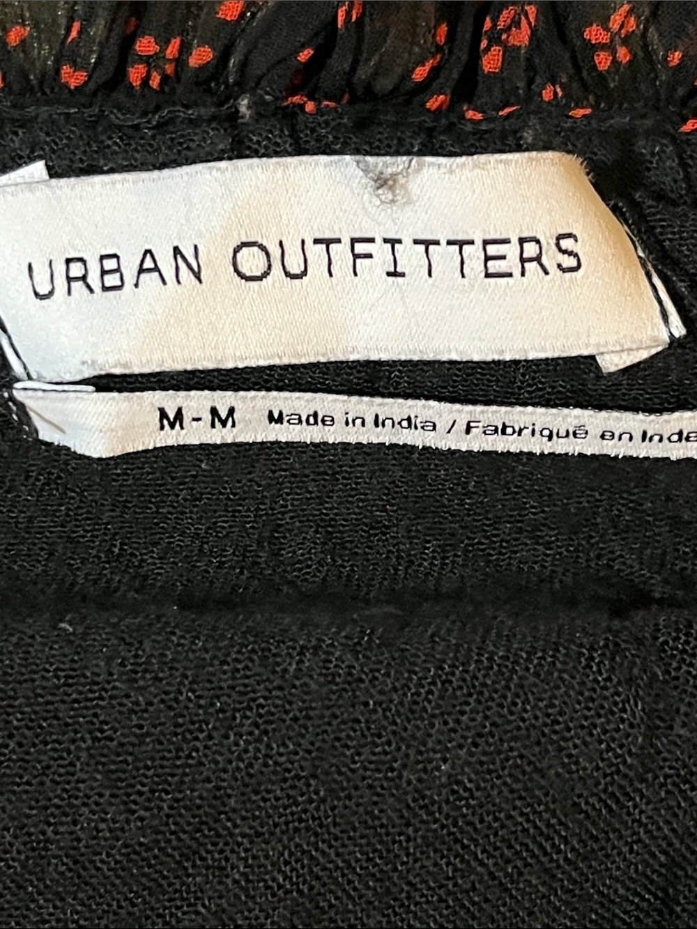 Urban Outfitters Black Floral Ruffle Maxi Dress - Picture 6 of 8